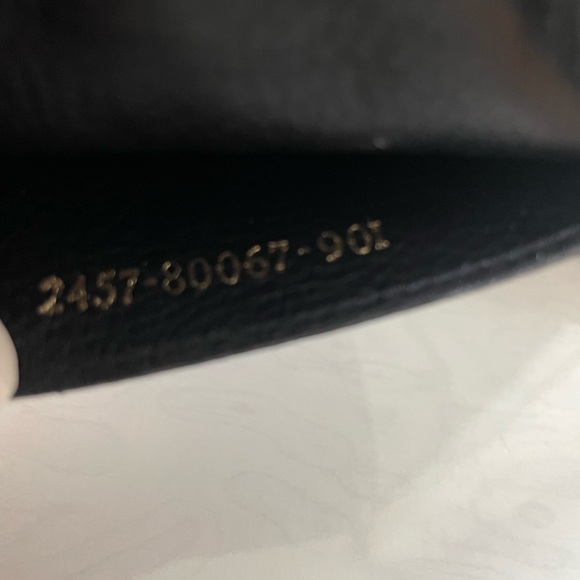 Vintage Fendi Card Case Black Leather - Picture 6 of 9